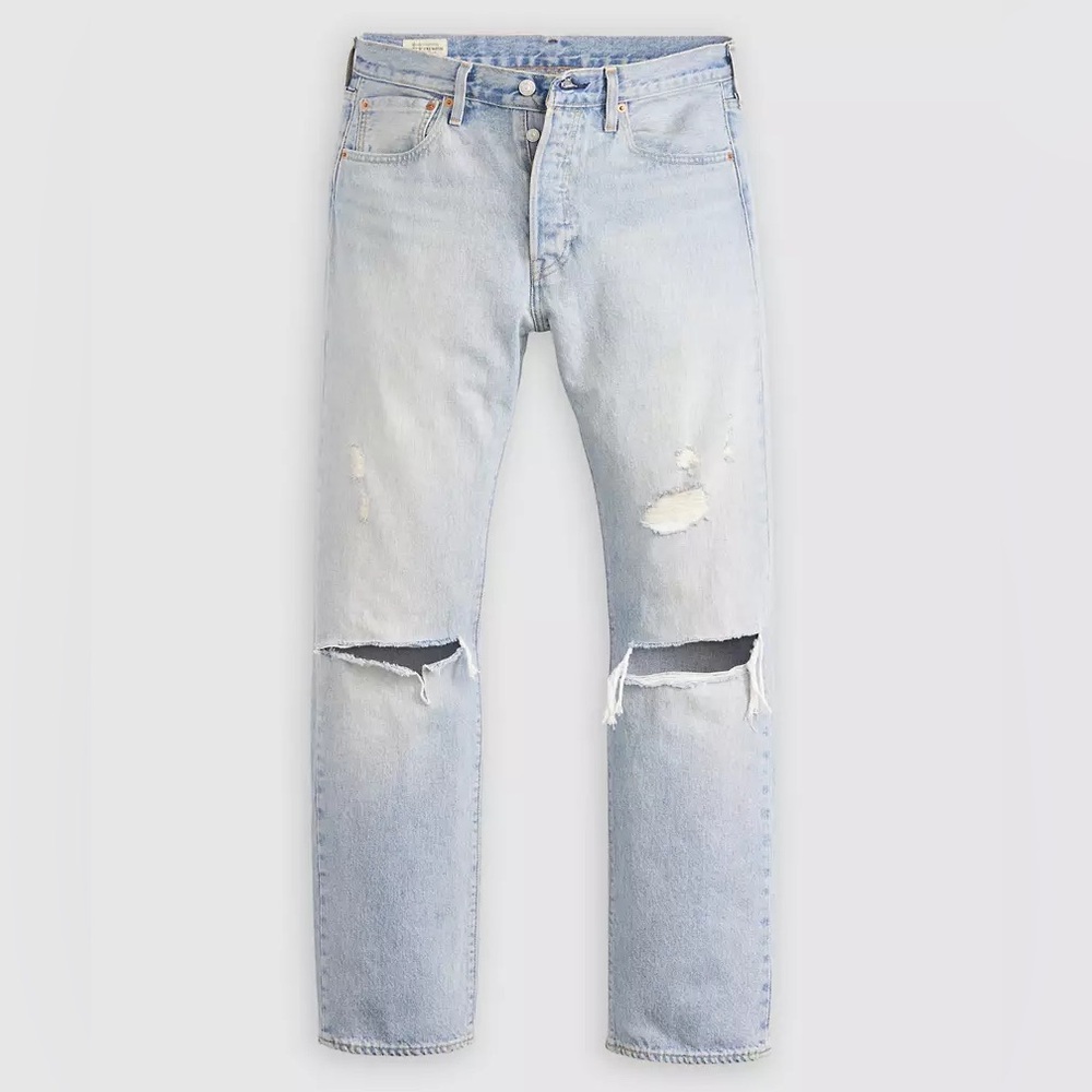 Levi’s 501 Original straight leg distressed jeans - Picture 2 of 11